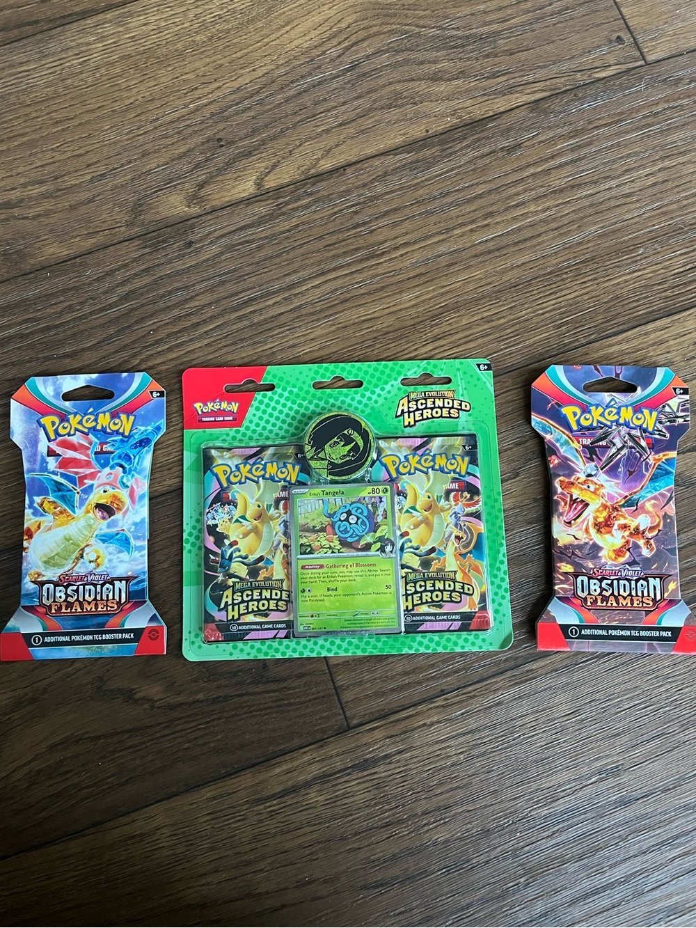 Pokemon Ascended Heroes Blister Pack - Obsidian Flames Packs